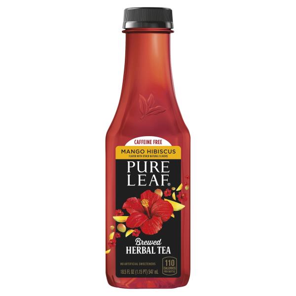 Pure Leaf Herbal Tea, Brewed, Mango Hibiscus Publix Super Markets