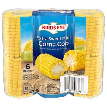 Birds Eye Corn on the Cob, Extra Sweet, Mini
