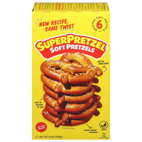 SUPERPRETZEL® Pretzels, Soft, Original Publix Super Markets
