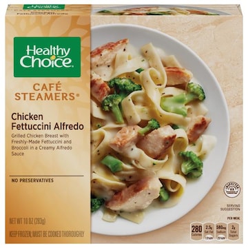 Healthy Choice Cafe Steamers Cafe Steamers Chicken Fettuccini Alfredo