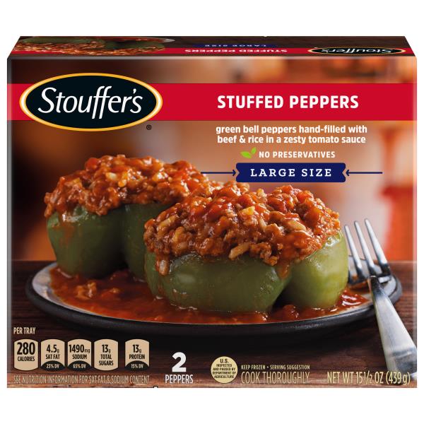 Stouffer's Stuffed Peppers, Large Size | Publix Super Markets
