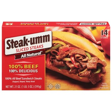 Steak-umm Steaks, Sliced