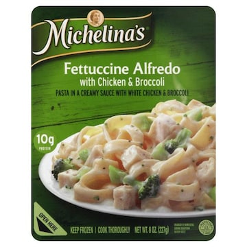 Michelina's Fettucine Alfredo, with Chicken & Broccoli