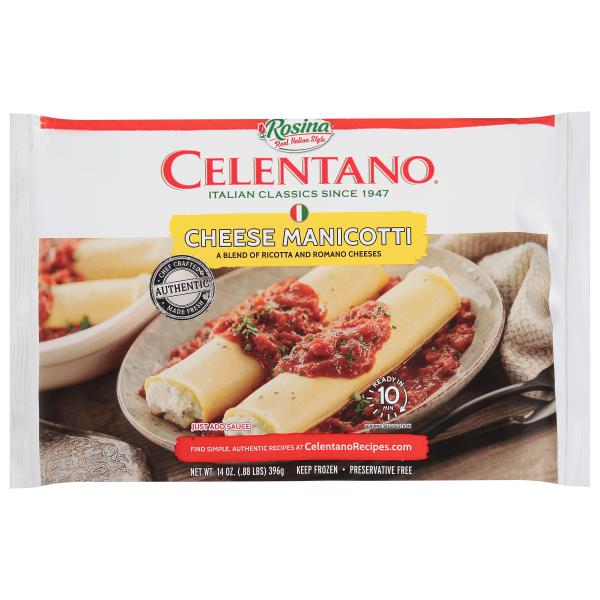 Rosina Celentano Cheese Manicotti | Publix Super Markets