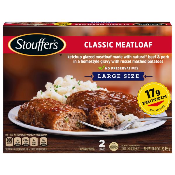 Stouffer's Meatloaf, Classic, Large Size | Publix Super Markets