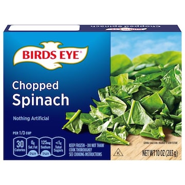 Birds Eye Spinach, Chopped