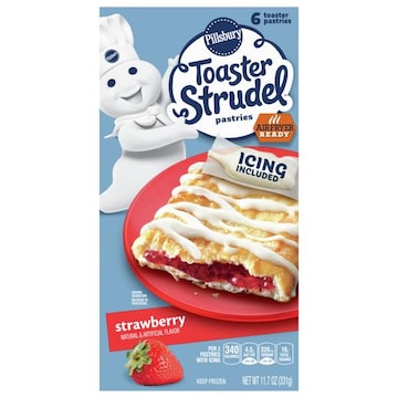 Pillsbury Toaster Strudel Strawberry Pastries
