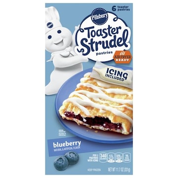 Pillsbury Toaster Strudel Blueberry Pastries