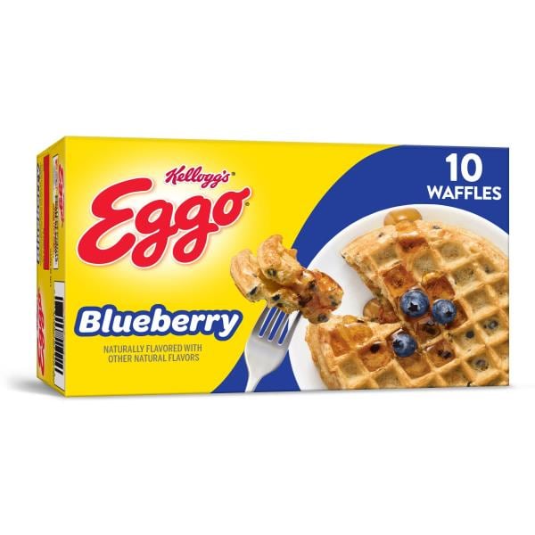 Eggo Frozen Waffles, Blueberry | Publix Super Markets