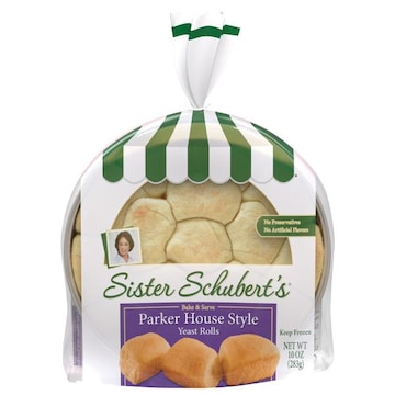 Sister Schubert's Yeast Rolls, Parker House Style