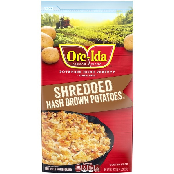 Ore-Ida Shredded Hash Brown Frozen Potatoes | Publix Super Markets