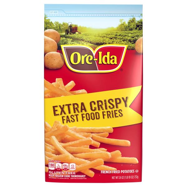 OreIda Extra Crispy Fast Food Fries French Fried Potatoes Publix