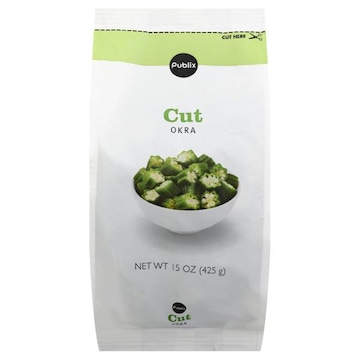 Publix Okra, Cut