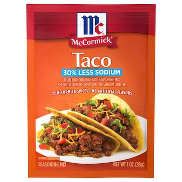 McCormick 30% Less Sodium Taco Seasoning Mix