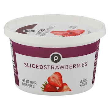 Publix Strawberries, Sliced