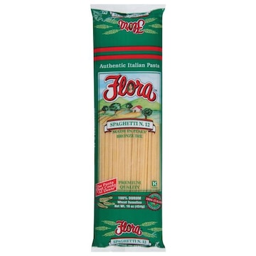 Flora Pasta, Italian, Authentic, Spaghetti N. 12, Bronze Die