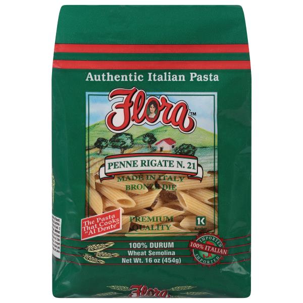Flora PASTA, PENNE RIGATE N.21, BRONZE DIE | Publix Super Markets