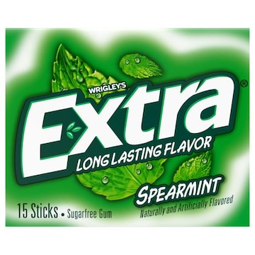 Extra Gum, Sugarfree, Spearmint