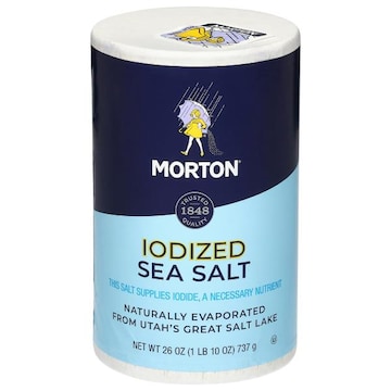 Morton Iodized Sea Salt