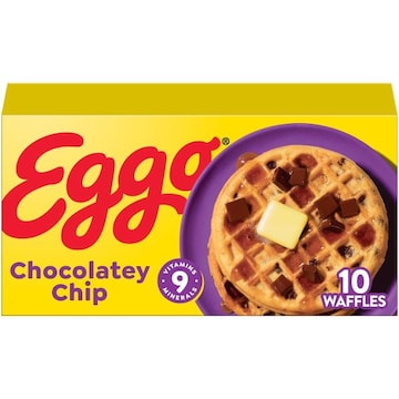 Eggo Frozen Waffles Chocolatey Chip, Frozen Breakfast