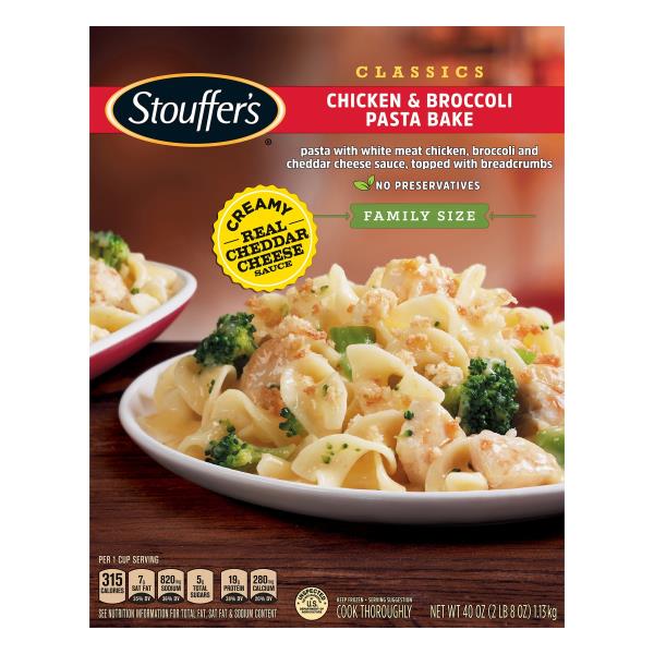 Stouffer's Classics Chicken & Broccoli Pasta Bake, Family Size | Publix ...