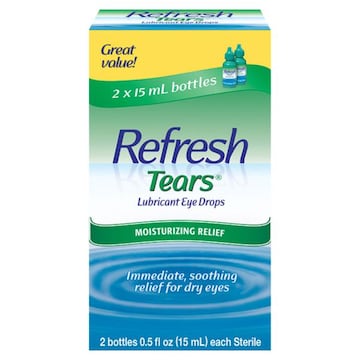 Refresh Tears Lubricant Eye Drops, Moisturizing Relief