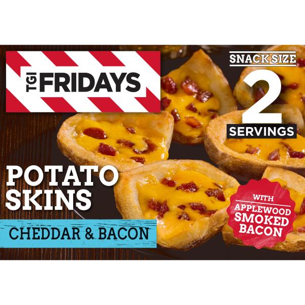 Tgi Fridays Potato Skins, Loaded, Cheddar & Bacon, Snack Size | Publix ...