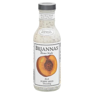 Briannas Dressing, Poppy Seed, Rich, Home Style