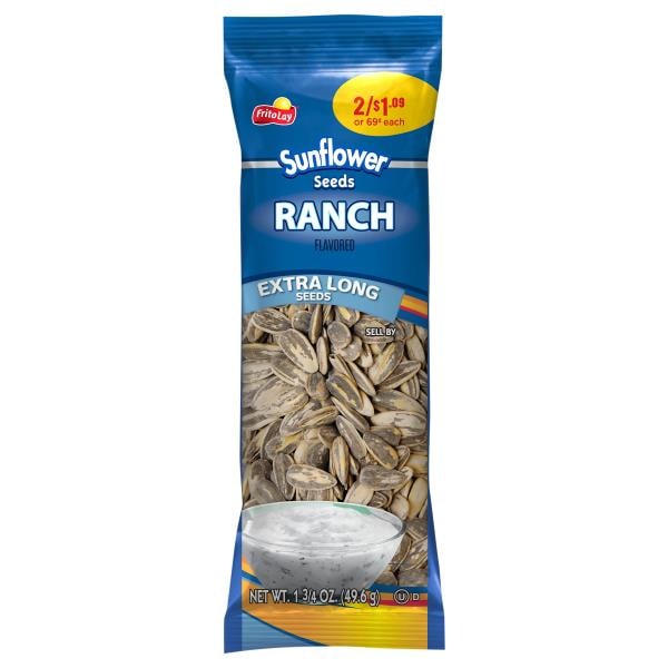 Frito Lay Sunflower Seeds, Ranch Flavored Publix Super Markets