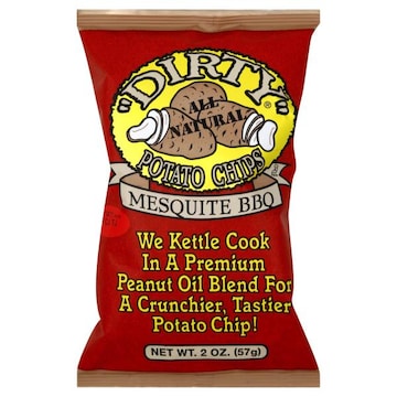 "Dirty" Potato Chips, Mesquite BBQ