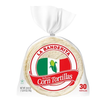 La Banderita White Corn, 5.5" Tortillas