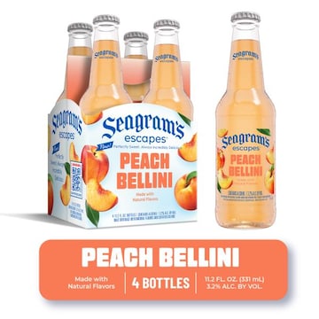 Seagram's Escapes Peach Bellini Malt Beverage