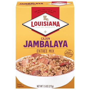 Louisiana Fish Fry Products Cajun Jambalaya Entree Mix