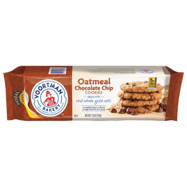 Voortman Bakery Cookies, Oatmeal, Chocolate Chip Publix Super Markets
