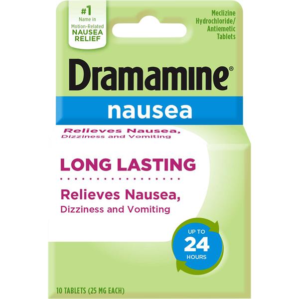 Dramamine Nausea Relief, Long Lasting Fomula Publix Super Markets