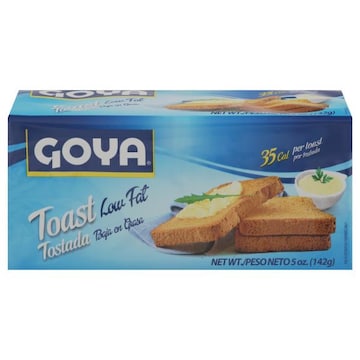 Goya Toast, Low Fat