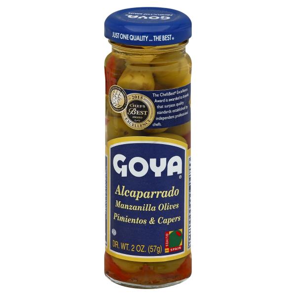 Goya Olives, Manzanilla, Pimientos & Capers Publix Super Markets
