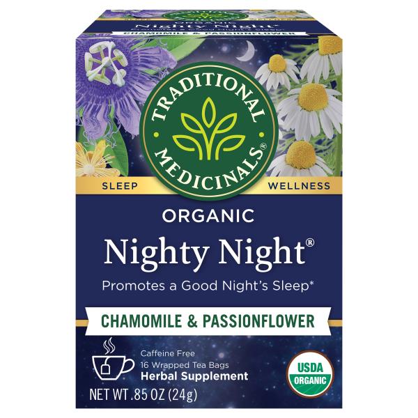 nabe出品し直し分 Night In Texas Traditional Medicinals Herbal Supplement, Organic, Nighty Night