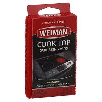 Weiman Scrubbing Pads, Cook Top, Non-Scratch