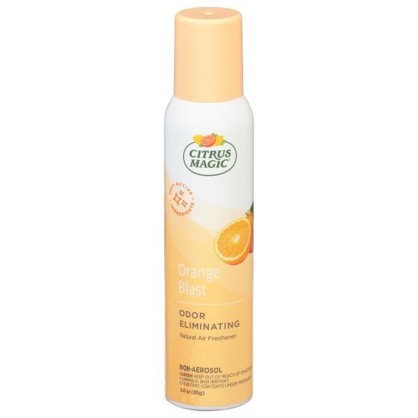 Citrus Magic Air Freshener, Natural, Odor Eliminating, Orange