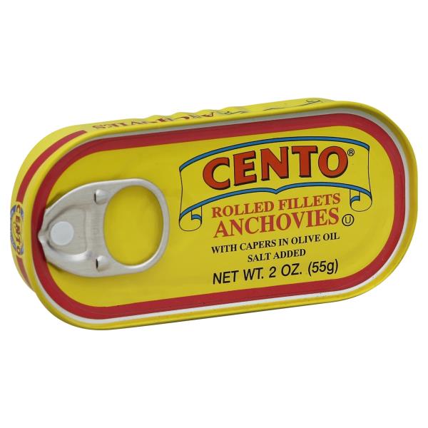 Cento Anchovies, Rolled Fillets Publix Super Markets