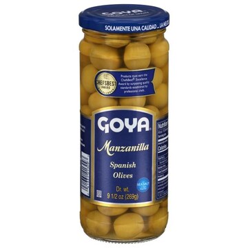 Goya Olives, Spanish, Manzanilla