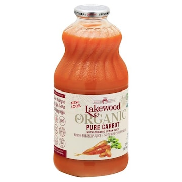 Lakewood Organic Pressed Juice, Organic, Pure Carrot