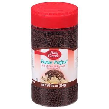 Betty Crocker Parlor Perfect Ice Cream Sprinkles, Chocolate