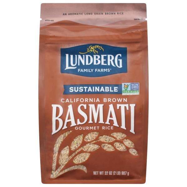 Lundberg Family Farms Rice, Gourmet, Basmati, California Brown ...