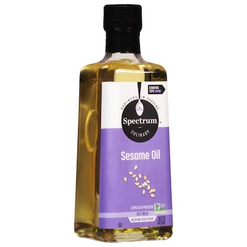 Spectrum Culinary Sesame Oil, Medium High Heat, Refined