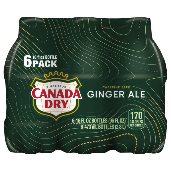 Canada Dry Ginger Ale, 6 Pack Publix Super Markets