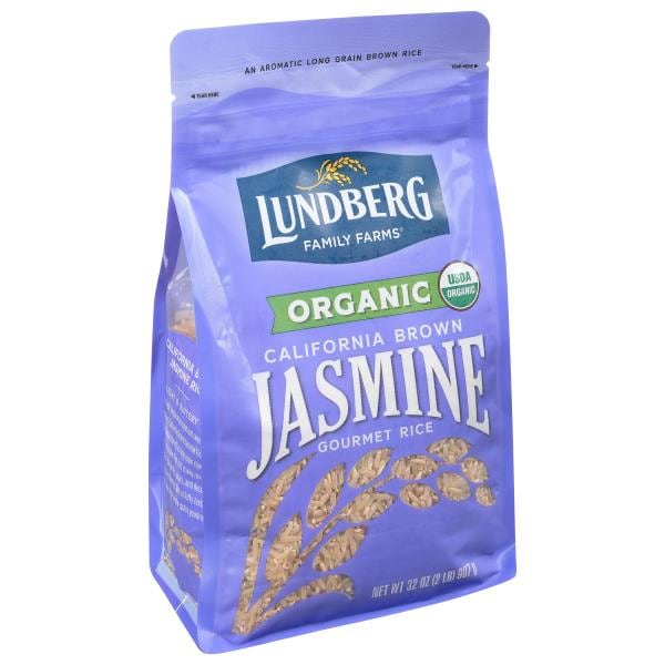 Lundberg Family Farms Rice, Organic, Gourmet, California Brown, Jasmine Publix Super Markets