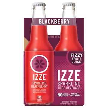 Izze Sparkling Juice, Blackberry