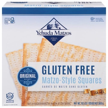 Yehuda Matzo-Style Squares, Gluten Free, Original